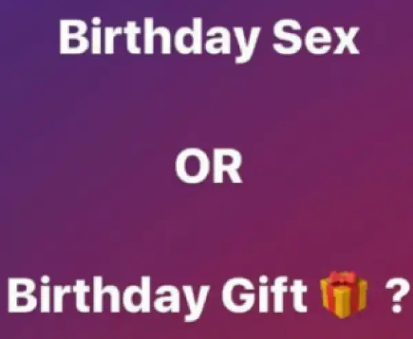 Ladies, come in. Question of the day! 